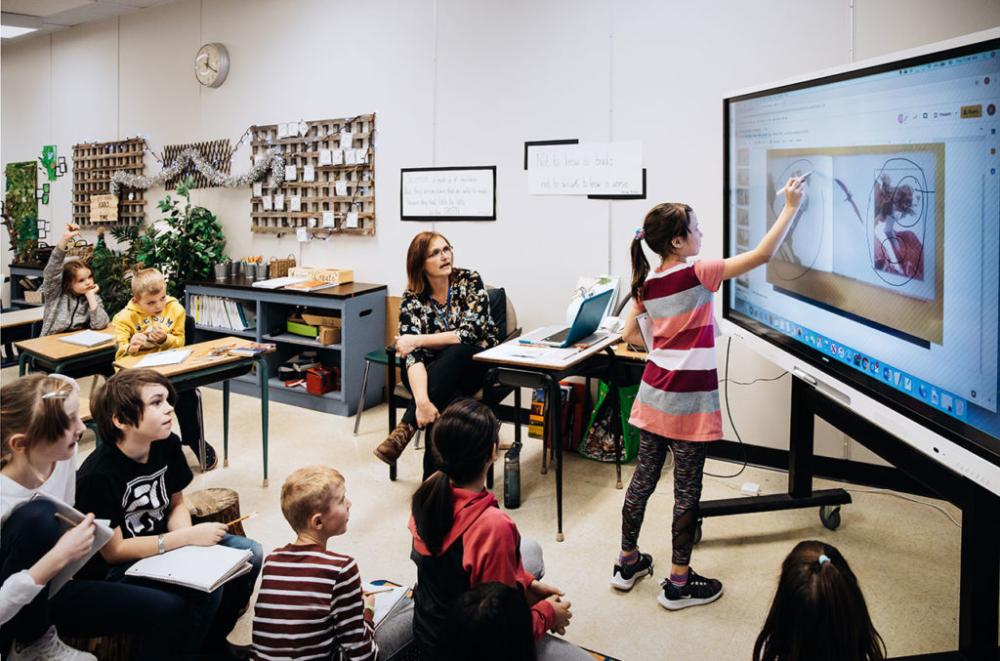 Smart Board für den Unterricht